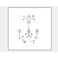 Tipo de ação bidirecional com terminal de conector fêmea