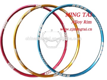 mingtai mature bicycle double wall alloy rim, bicycle double wall rim, rim for bicycle