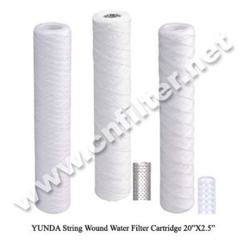 NSF42 certified Cotton string wound water filters