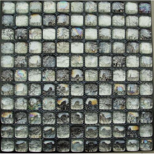 Fashion Iridescent Glass Mosaic