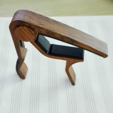 wood color guitar capo ukulele capo guitar capo