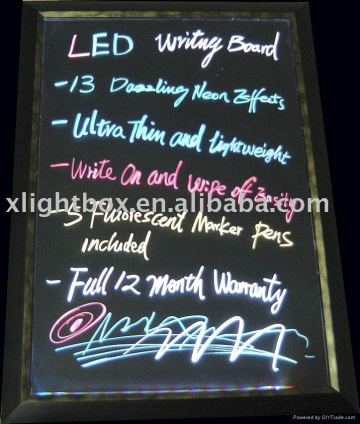 LED writing board/ fluorecent LED writing board