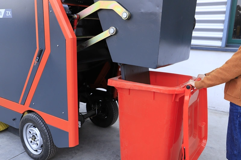 Electric Industrial Road Sweeper Road Cleaning Machine Sweeper Truck Street Sweeper