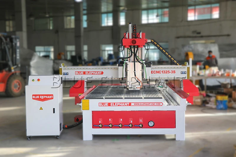 Factory Price 1325 4 Axis CNC Router, Multi-Spindle Carving CNC Machine, Router Table Woodworking