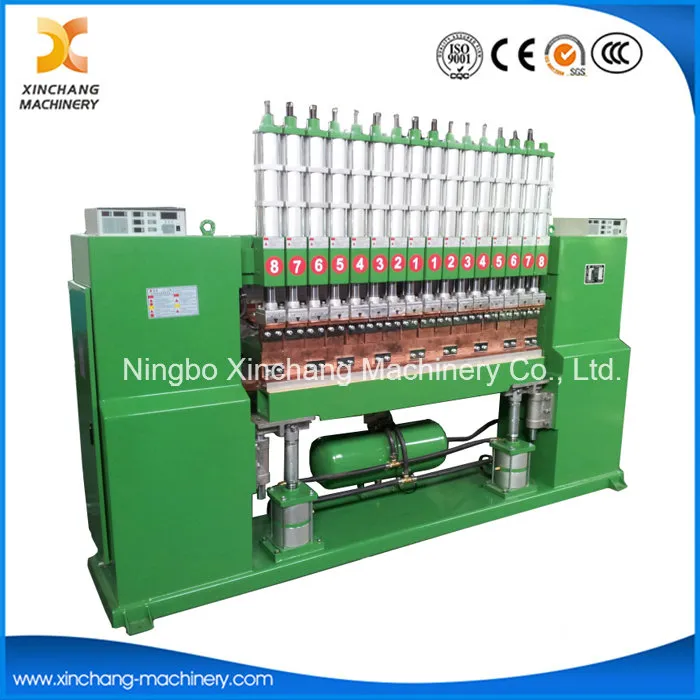 Durable Multi Head Automatic Condenser Wire Mesh Spot Welding Machine