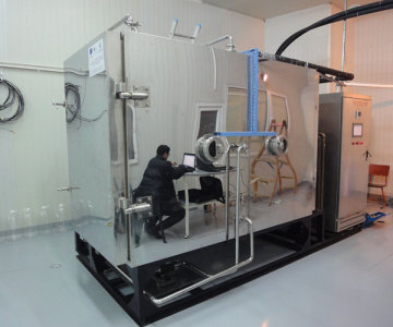 low temperature microwave vacuum extraction drying