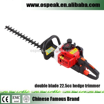double blade hedge cutter gasoline 22.5cc hedge trimmer 1E32F engine