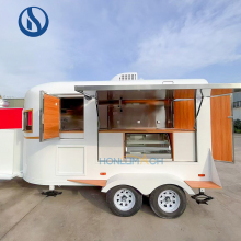 Custom Concession Mobile Food Trailer: Coffee & Ice Cream Truck