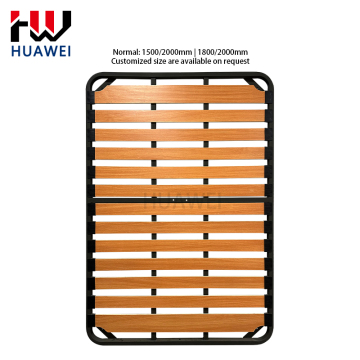 Heavy Duty Wood Slatted Iron Metal Bed Frame