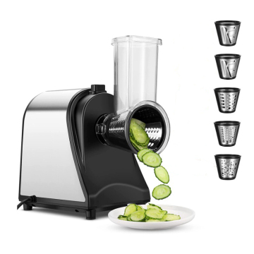 Electric Salad Shooter: 250W Vegetable Slicer & Shredder for Salad Making
