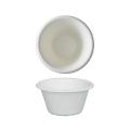 Disposable Biodegradable Sugarcane Bagasse Pulp 2oz and 4oz Compostable Cups with lid
