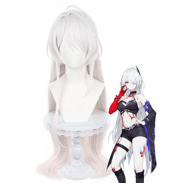 Ainizi 100 cm Honkai: Star Rail Acheron White Cosplay Wigs