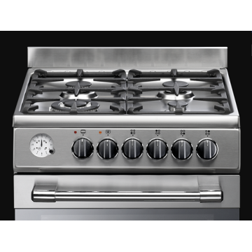 4 Burner Kitchens with Electric Oven in Italian