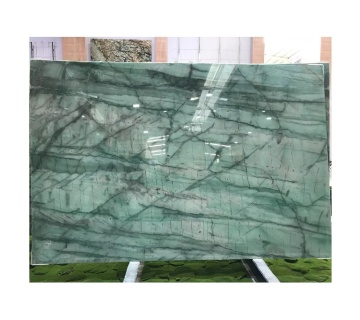 Da Vinci Green Quartzite Slabs for Hotel Lobby Background