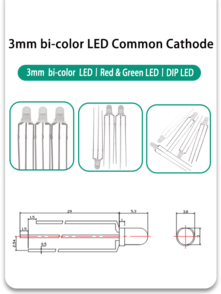 Bi-color-LED-3mm-Red-Green-LED-Common-Bright-309URLGWD-Bi-color-LED-red-and-green-color-through-hole-two-color-LED-milky-lens_02