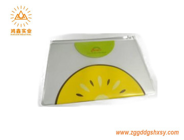 clear PVC zipper bag