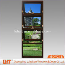Decorative window grill pvc awning window