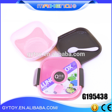 Hot sell delicate multicolor gift diamond lunch box and double layer lunch box