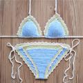 Open Hot Sex Maillots de bain Beach Handmade Crochet Bikini