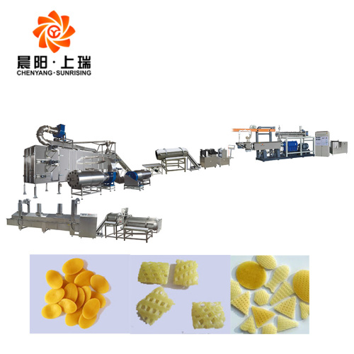 Automatic 2D 3D Snack Processing Line