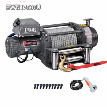 Heavy-Duty 17500LB Electric Trailer Winch - Trucks