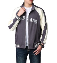 Customizable 2023 Men's Long Sleeve Knit Print Zipper Sweaters and Zip Up Coats