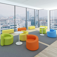 Creative Personality Stool Combination for VIP Lounge in Business Office Reception Areas