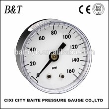 63mm bottom mount hydraulic oil high qualitygeneral pressure guage