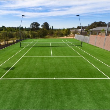 Campo da tennis in erba artificiale per sport all&#39;aperto