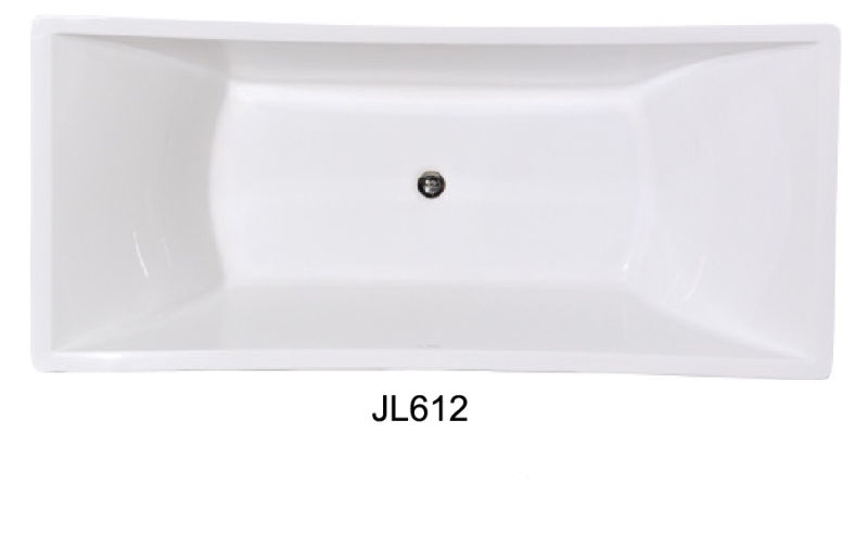 CE/Cupc Approved Pure Acrylic Freestanding Bathtub (JL612)