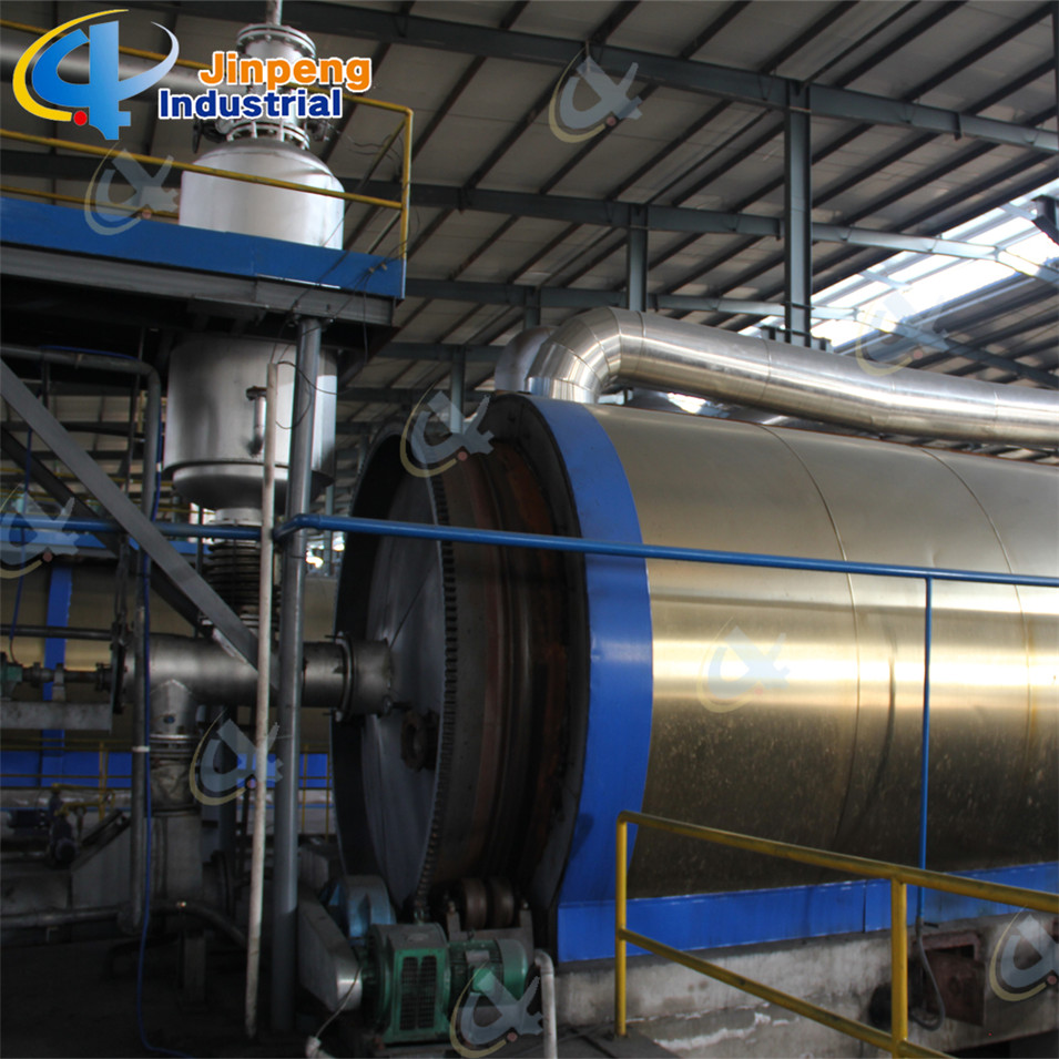 Waste Tire Recycle to Oil Pyrolysis Machine