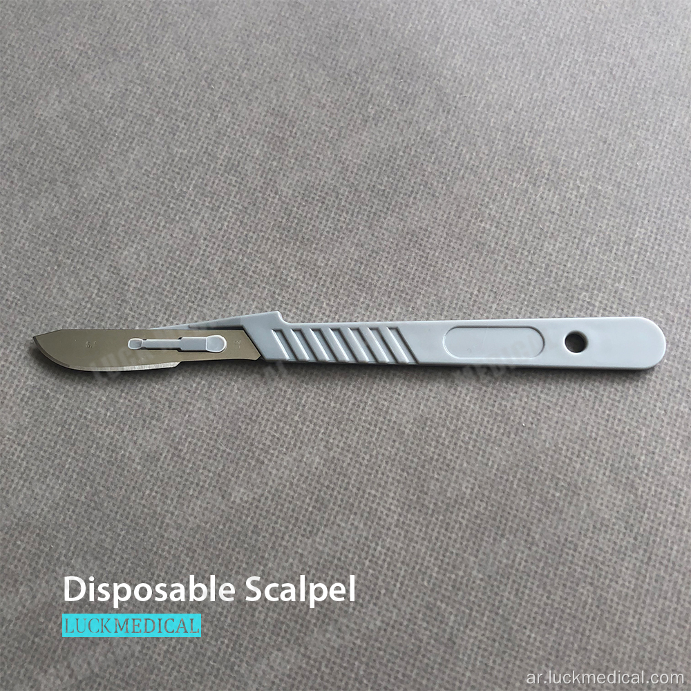 Scalpel مع سكاكين الحامل