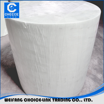 factory supply white needle punched  polyester mat usde for waterproofing