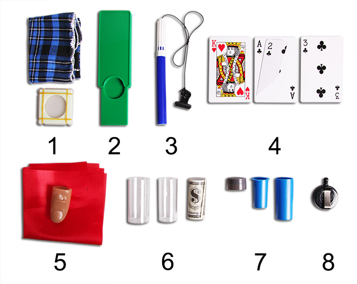 Magic Tricks Set components