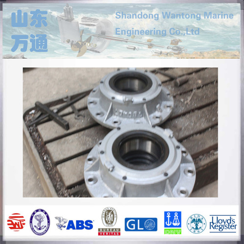 Marine upper roller carrier rudder bushing