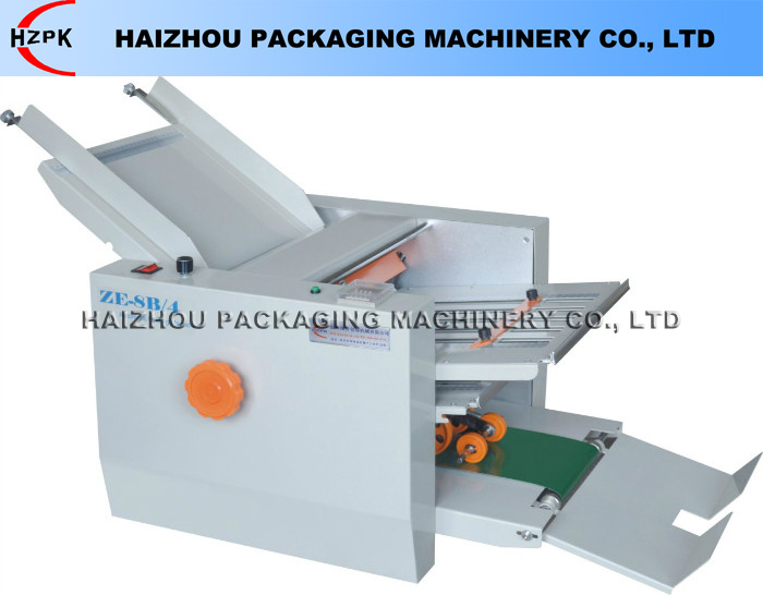 Machinery ZE-8B/4 Automatic Paper Folding Machine China Hot Product 2021 Manufacturing Plant Food & Beverage Factory 150 Pcs/min