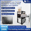 Enclosed High Peak Power MOPA Fiber Laser Marking Machine for Anodized Layer Ablation