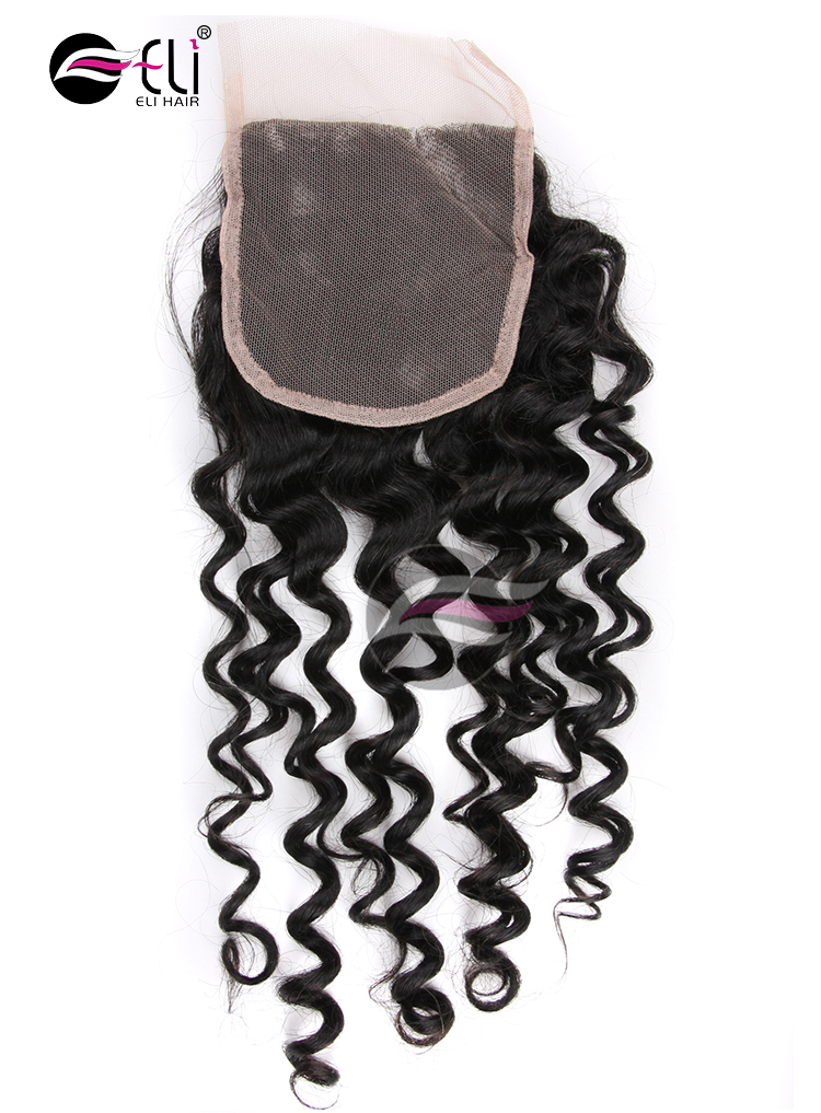 100% Durable Remy Human Hair Weaving 10A Grade Brazilian Hair Deepwave