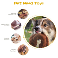 5 packen Sie zwei quietschende nette Tiere Hundespielzeug