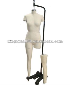 lady's tailoring dummy with collapsible shoulder