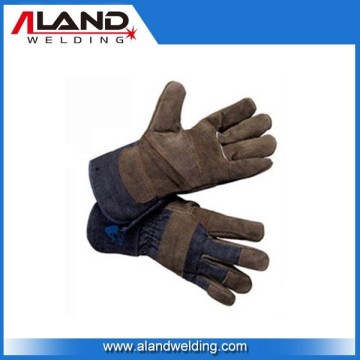 WG1503 Charcoal-brown Patched Palm Working Gloves