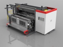 LOW-MAINTENANCE SINGLE FACER MACHINE FOR PACKAGING PLANTS
