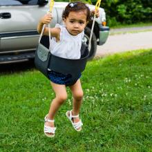 Backyard Baby Swing Seat Kids Swing Set