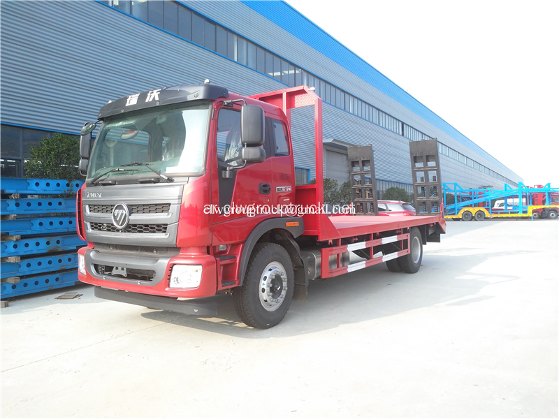 Foton light truck flat bed حفارة النقل