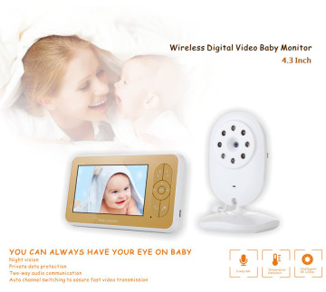 4.3" Baby Monitor System with Digital Camera