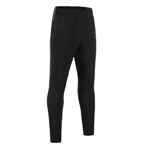 Pantalones de fútbol Dry Fit para hombre negros