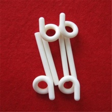 Textile Machine Parts: Snail Wire Guide Ceramic Pigtail Guide with Metal