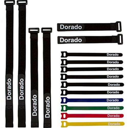 atadura de cables de velcro espalda con espalda personalizada