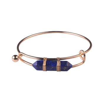 Vintage Gold Adjustable Hexagon Cuff Bracelet Bangle For Girls