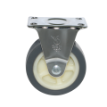 TPU roda caster paten tugas ringan dengan swivel/tetap/brek